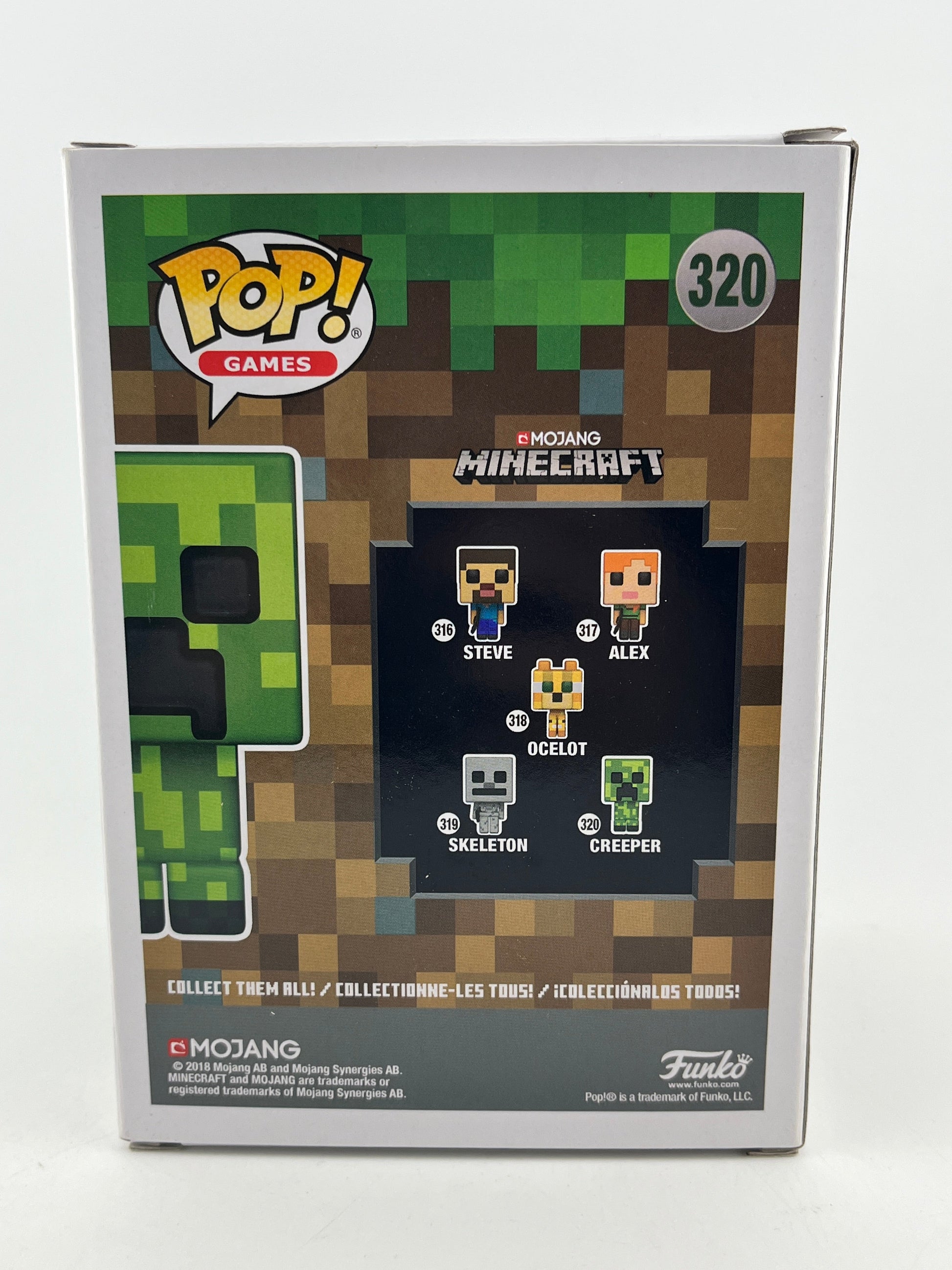 Funko POP! Games Minecraft - Creeper #320 - Vinyl Collectable FRENLY BRICKS - Open 7 Days