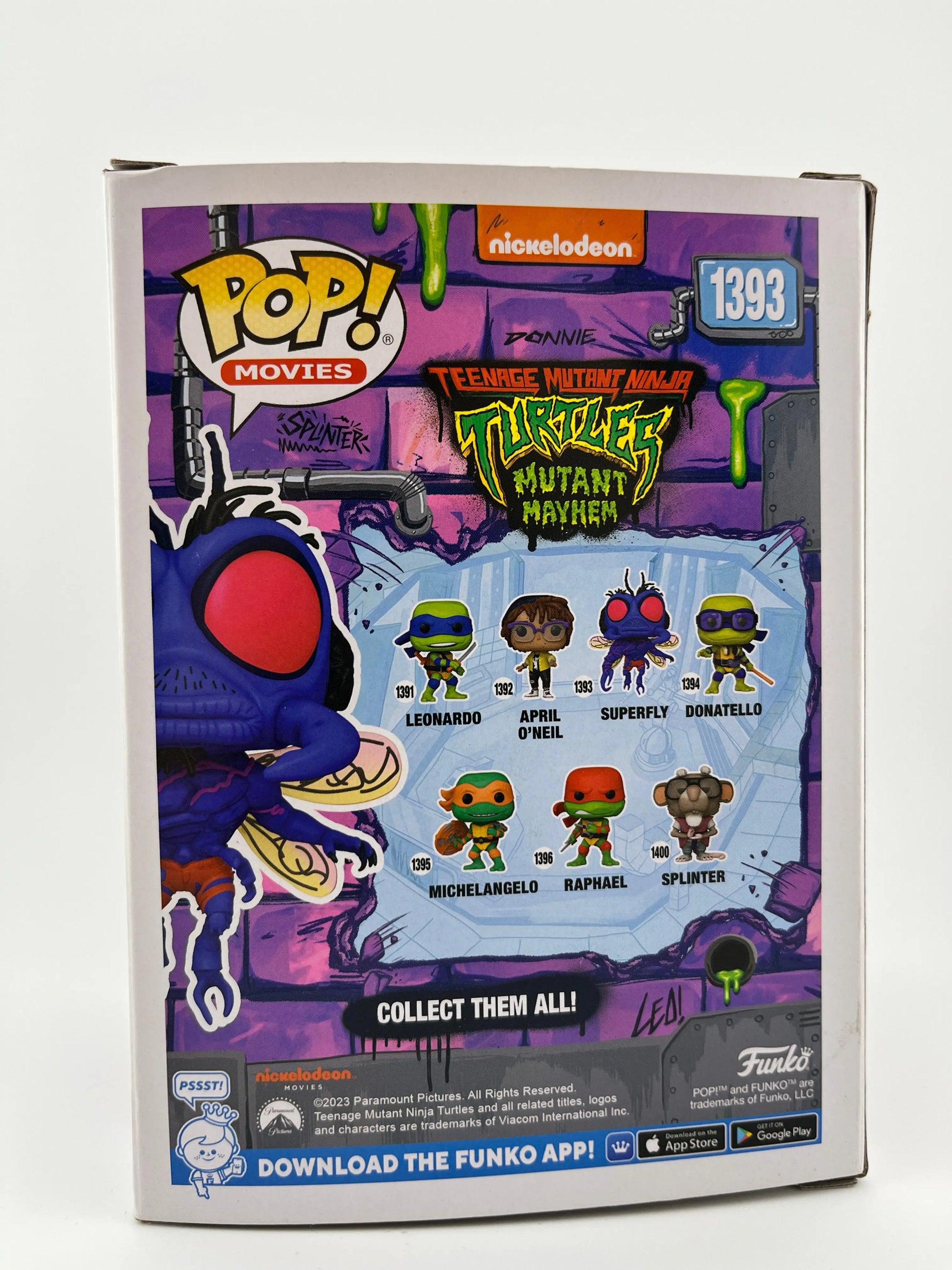 Funko POP! Movies TMNT Mutant Mayhem Super Fly #1393 - Vinyl Collectable FRENLY BRICKS - Open 7 Days