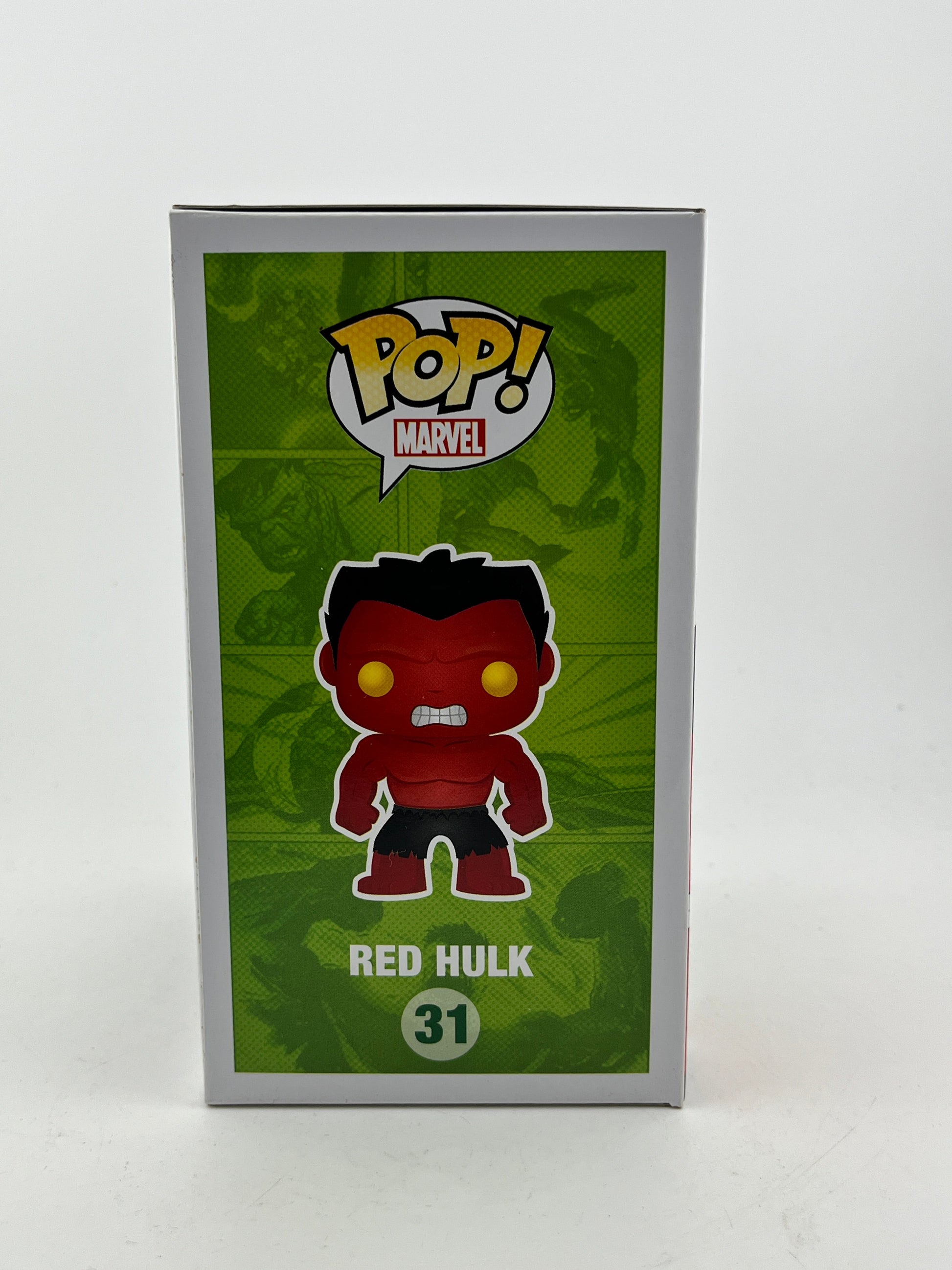 Funko POP! Marvel - Red Hulk #31  - Vinyl Collectable FRENLY BRICKS - Open 7 Days