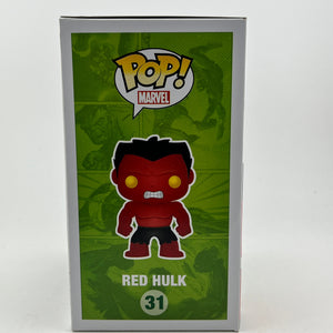 Funko POP! Marvel - Red Hulk #31  - Vinyl Collectable FRENLY BRICKS - Open 7 Days
