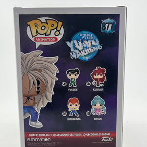 Funko POP! Animation Yu Yu Hakusho - Yusuke #877 - Funimation 2020 Exclusive FRENLY BRICKS - Open 7 Days