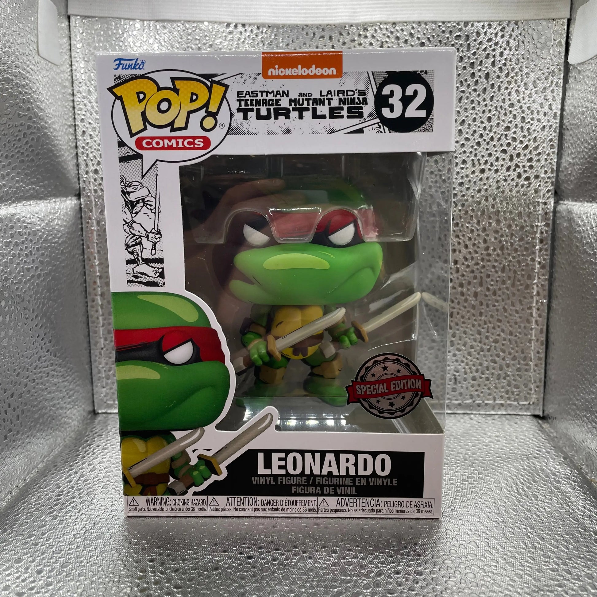 Teenage Mutant Ninja Turtles (1984) - Leonardo Comic Pop! Vinyl Figure 32 FRENLY BRICKS - Open 7 Days