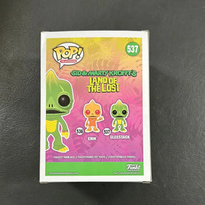 Land of the Lost Pop! Television Sleestak 2017 Fall Convention Exclusive FRENLY BRICKS - Open 7 Days