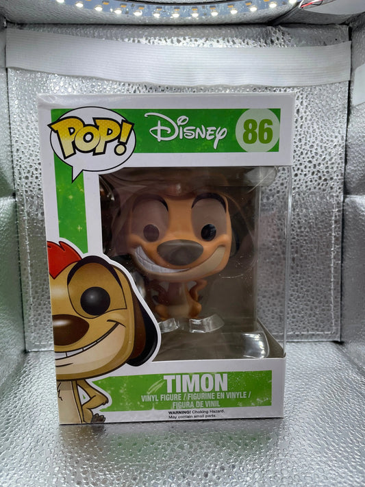 The Lion King Funko POP! Disney Timon Vinyl Figure #86 FRENLY BRICKS - Open 7 Days