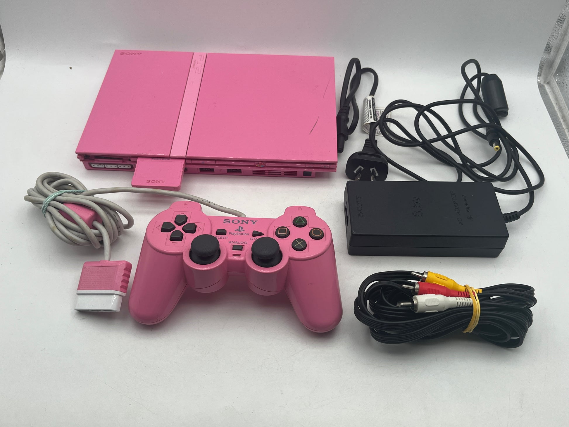 Sony SCPH-77000PK Sony Playstation 2 PS2 Slim Console Pink Limited Color Japan