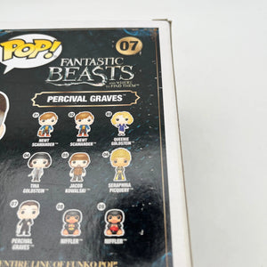 Funko POP! Fantastic Beasts and Where to Find Them Percival Graves #07 FRENLY BRICKS - Open 7 Days