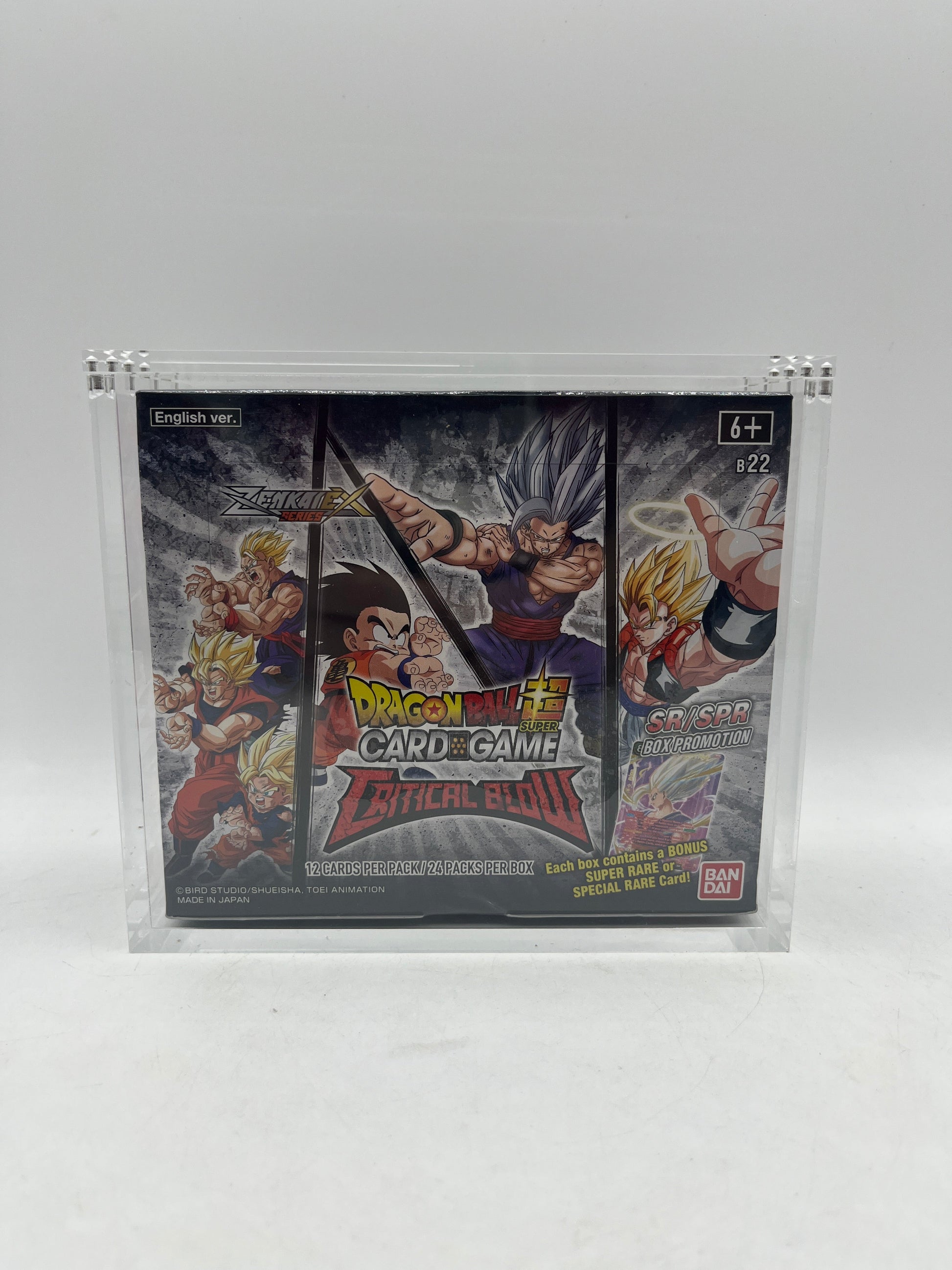 Dragon Ball Super TCG: Critical Blow Booster Box FRENLY BRICKS - Open 7 Days