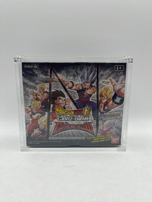 Dragon Ball Super TCG: Critical Blow Booster Box FRENLY BRICKS - Open 7 Days