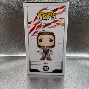 Funko Pop Vinyl #190 Star Wars Rey FRENLY BRICKS - Open 7 Days