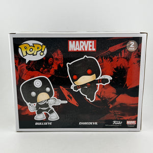 Funko POP! Marvel Bullseye/Daredevil (2 Pack) - Exclusive FRENLY BRICKS - Open 7 Days