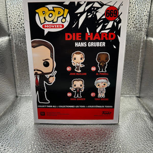 Funko Pop Vinyl #669 Hans Gruber FRENLY BRICKS - Open 7 Days