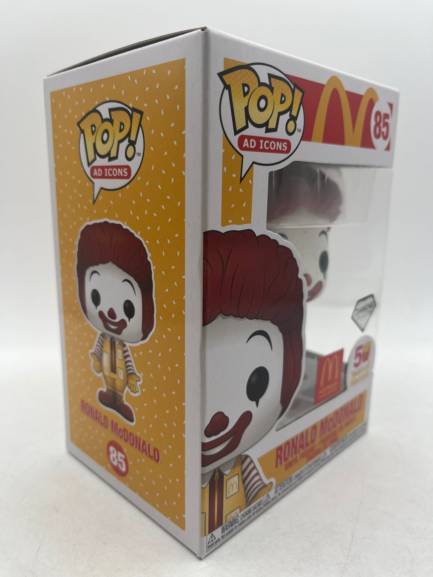 Funko POP! McDonalds Australia Ronald McDonald Diamond #85 50 Years of Macca's