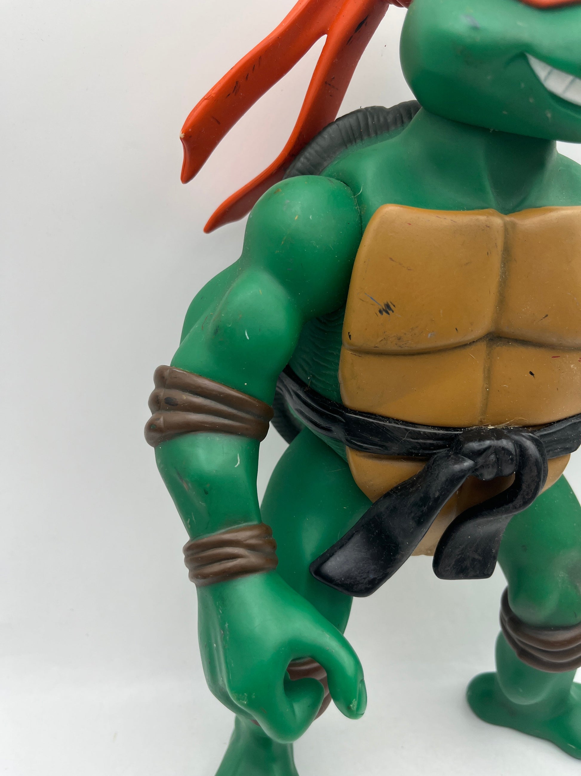Vintage TMNT Michaelangelo 12" Large Teenage Mutant Ninja Turtles Figure 2002 FRENLY BRICKS - Open 7 Days