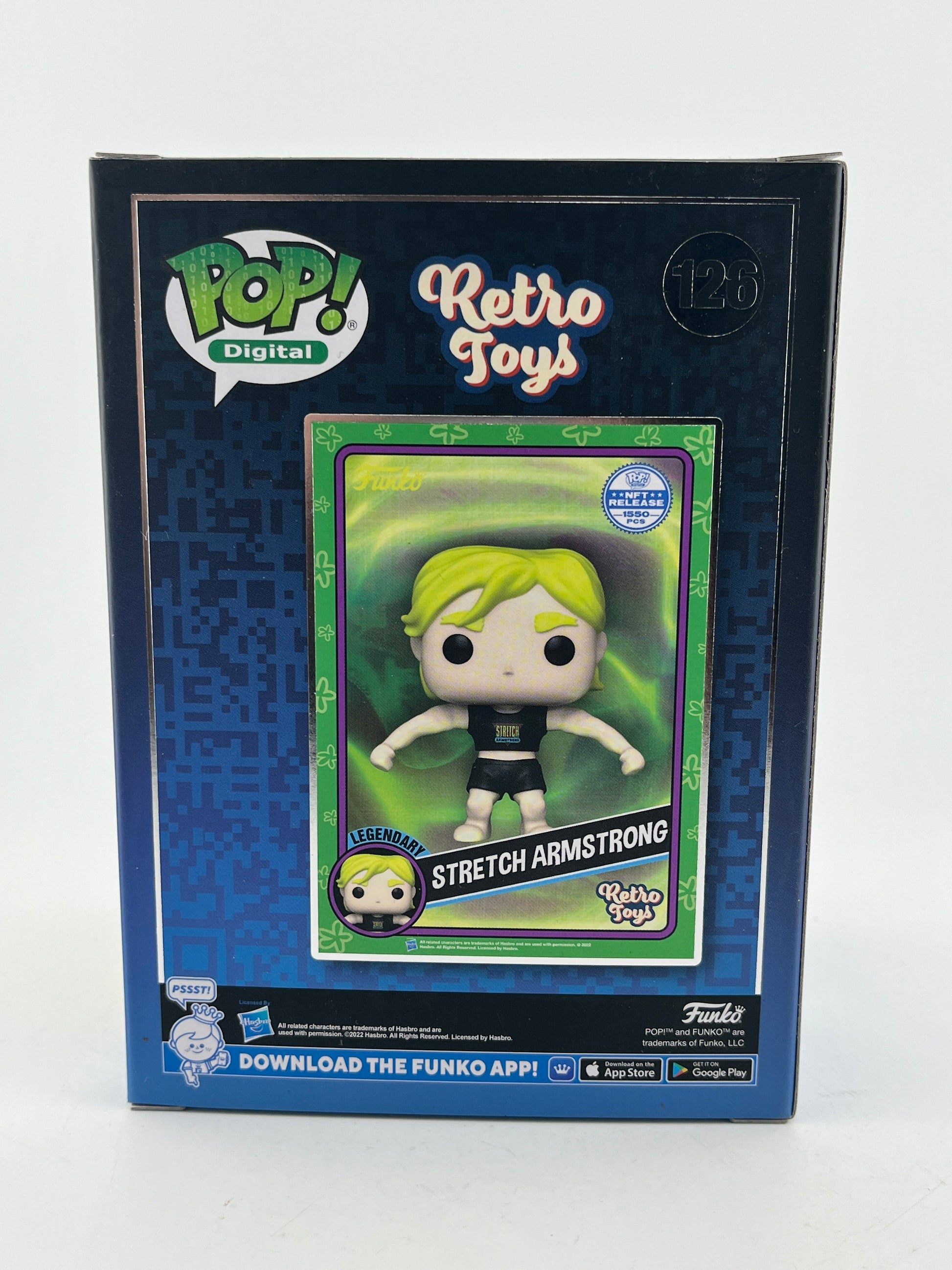 Funko POP! Digital #126 Retro Toys - Stretch Armstrong - 150 Pcs FRENLY BRICKS - Open 7 Days