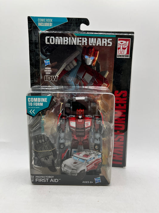 Deluxe Protectobot First Aid | Transformers Generations Combiner Wars - Repainted FRENLY BRICKS - Open 7 Days