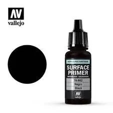 Vallejo Surface Primer 17ml - 70.602 Black FRENLY BRICKS - Open 7 Days