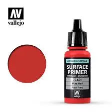 Vallejo Surface Primer 17ml - 70.624 Pure Red FRENLY BRICKS - Open 7 Days