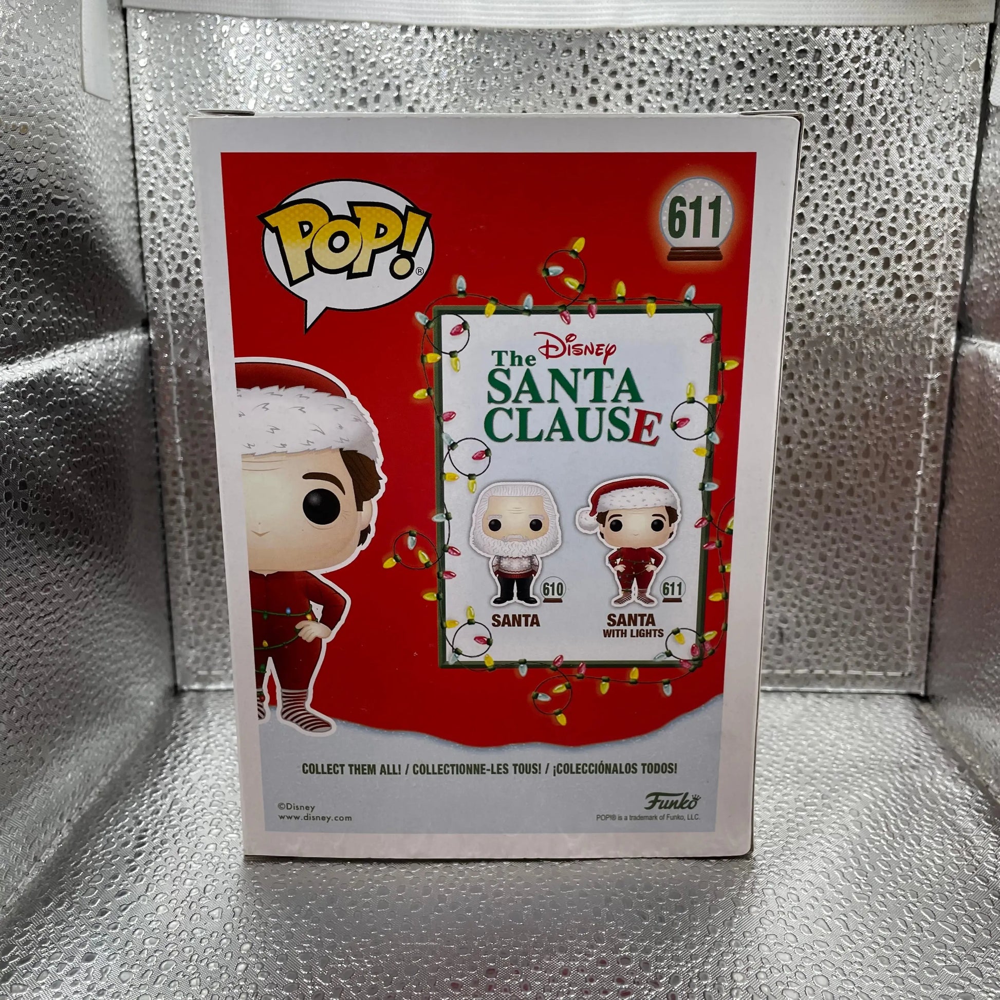 Pop #611 Santa with Lights Funko Vinyl The Santa Clause FRENLY BRICKS - Open 7 Days