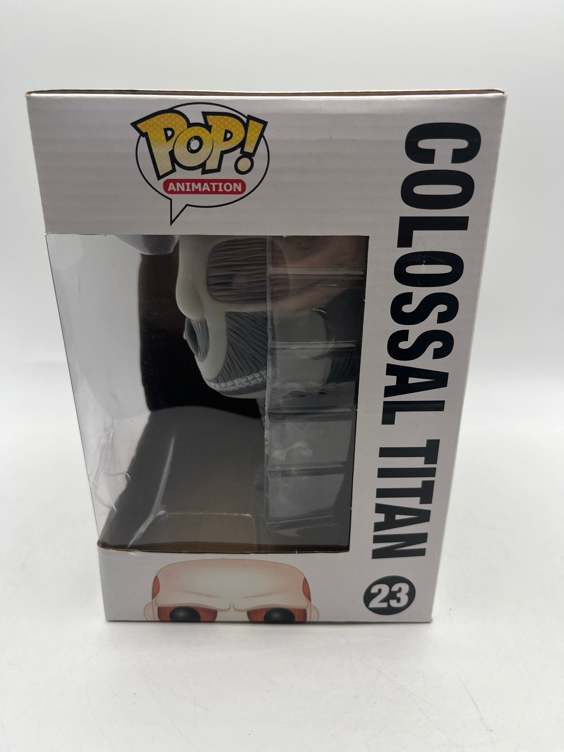 Funko Pop! Vinyl 6 in: Attack on Titan - Colossal Titan (Black and White) #23 FRENLY BRICKS - Open 7 Days