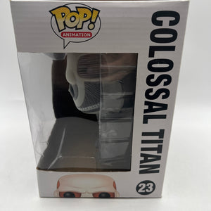 Funko Pop! Vinyl 6 in: Attack on Titan - Colossal Titan (Black and White) #23 FRENLY BRICKS - Open 7 Days