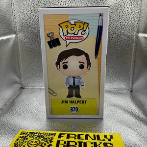 Pop Vinyl Tv #870 Jim Halpert Chase FRENLY BRICKS - Open 7 Days