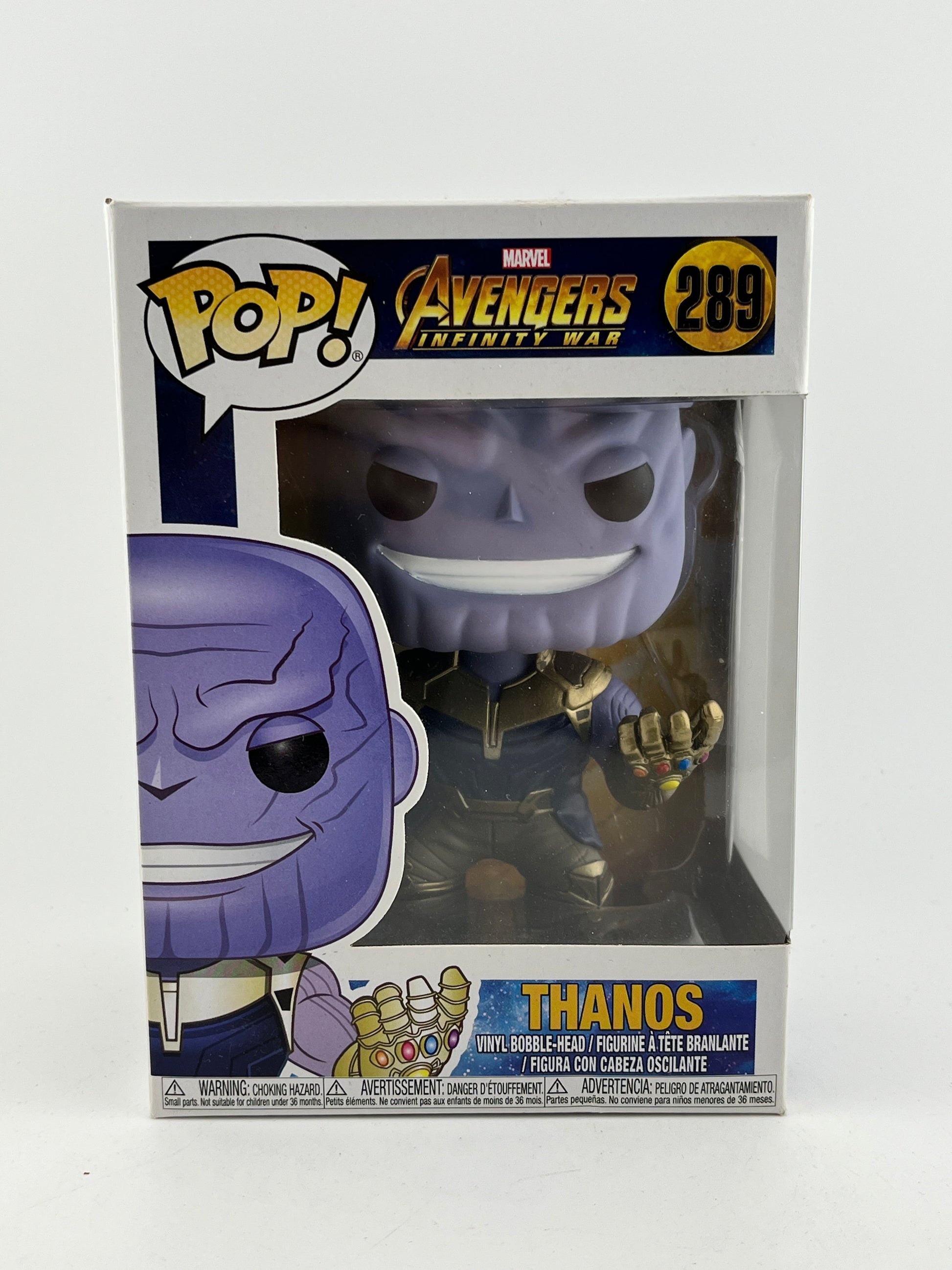 Funko POP! Marvel Avengers Infinity War - Thanos #289 - Vinyl Collectable FRENLY BRICKS - Open 7 Days