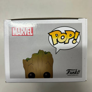 Pop Vinyl Marvel #264 Groot FRENLY BRICKS - Open 7 Days