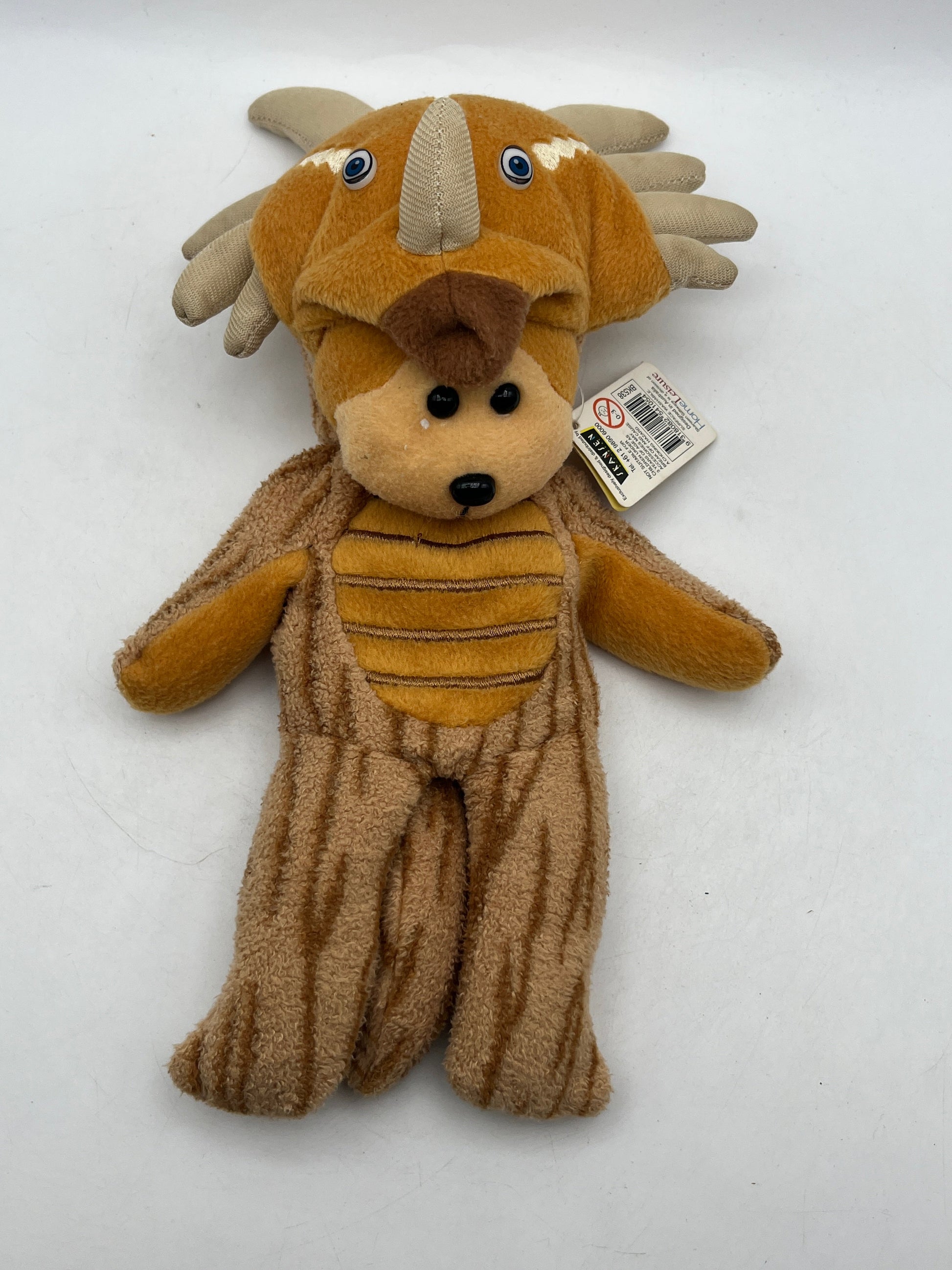 Skansen Beanie Kids Spikey The Dinosaur Bear Bk 538 Tag FRENLY BRICKS - Open 7 Days