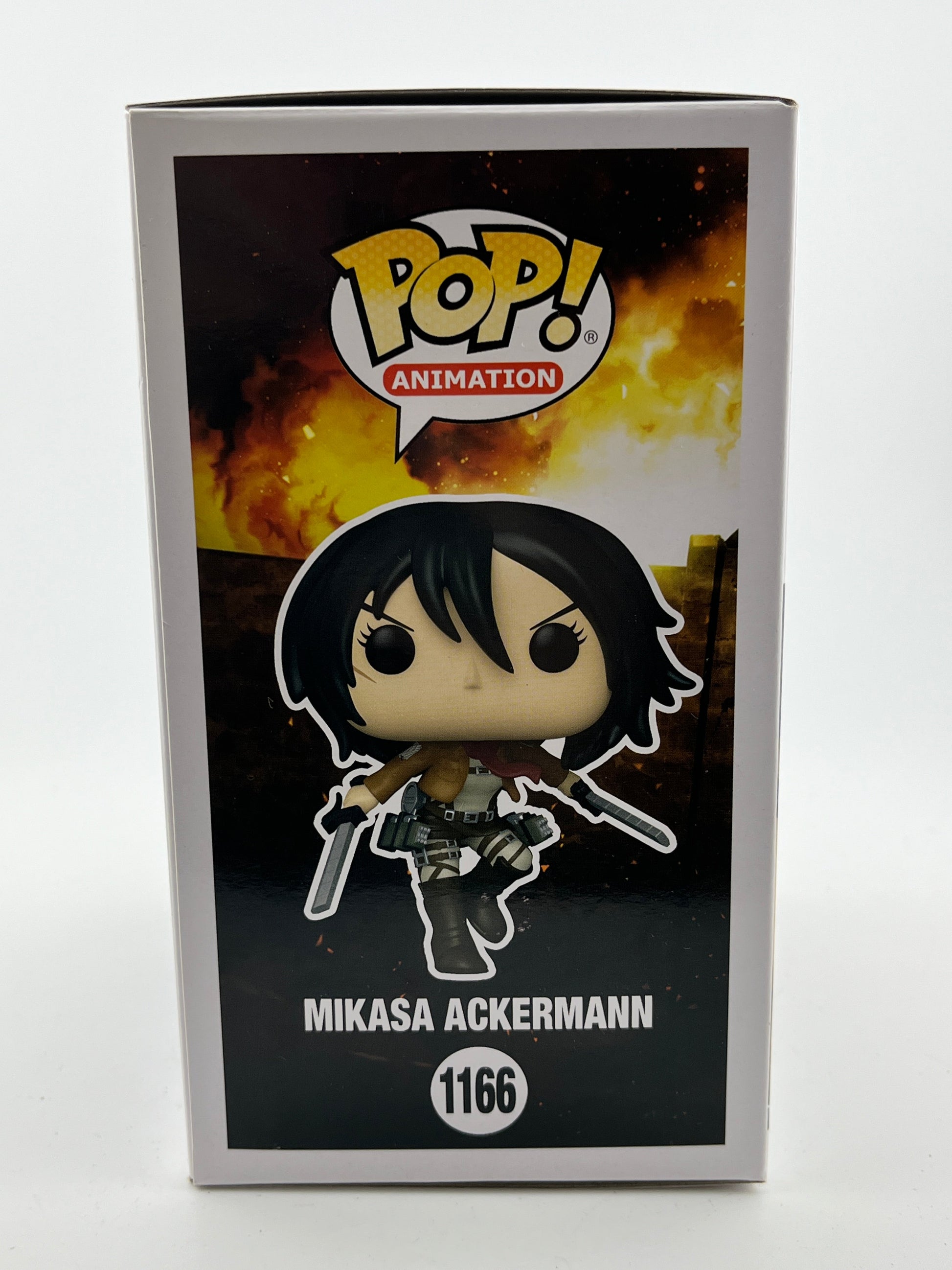 Funko POP! Animation Attack On Titan - Mikasa Ackermann #1166 - Vinyl Collectable FRENLY BRICKS - Open 7 Days