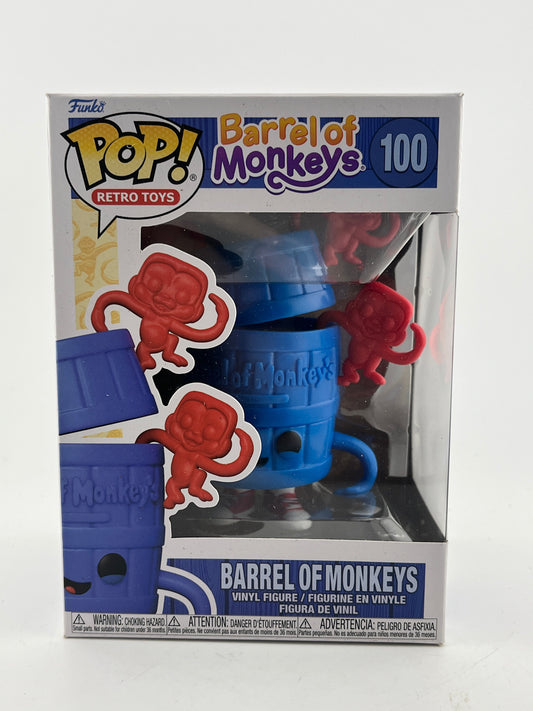 Funko POP! Retro Toys - Barrel Of Monkeys #100 - Vinyl Collectable FRENLY BRICKS - Open 7 Days