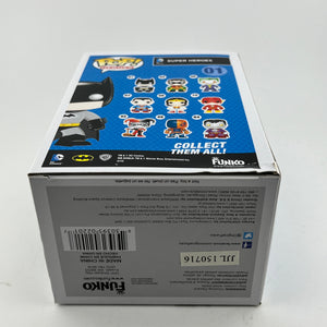 Funko POP! Heroes Dc Super Heroes - Batman #01 - Limited Edition Chase *Damaged See Photos* FRENLY BRICKS - Open 7 Days