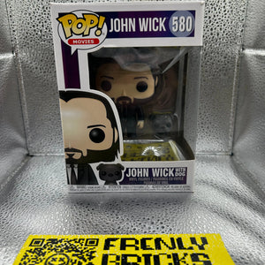 Pop Vinyl John Wick With Dog 580 FRENLY BRICKS - Open 7 Days