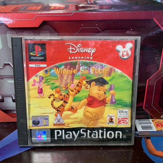 *Rare* Winnie The Pooh Disney Learning (Sony Playstation 1) PS1 FRENLY BRICKS - Open 7 Days