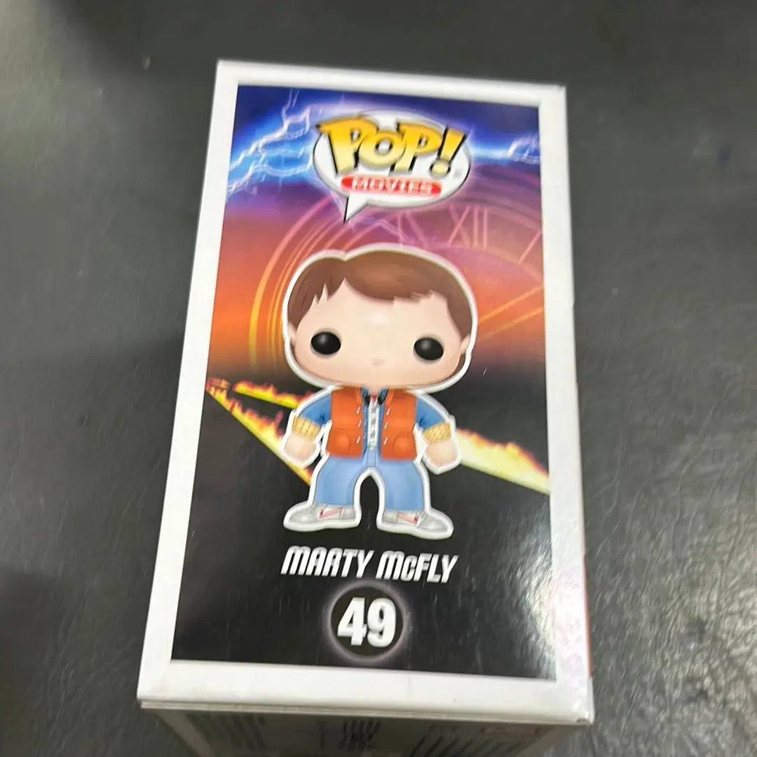 Funko Pop Movies Back to the Future #49 Marty McFly Vinyl FRENLY BRICKS - Open 7 Days