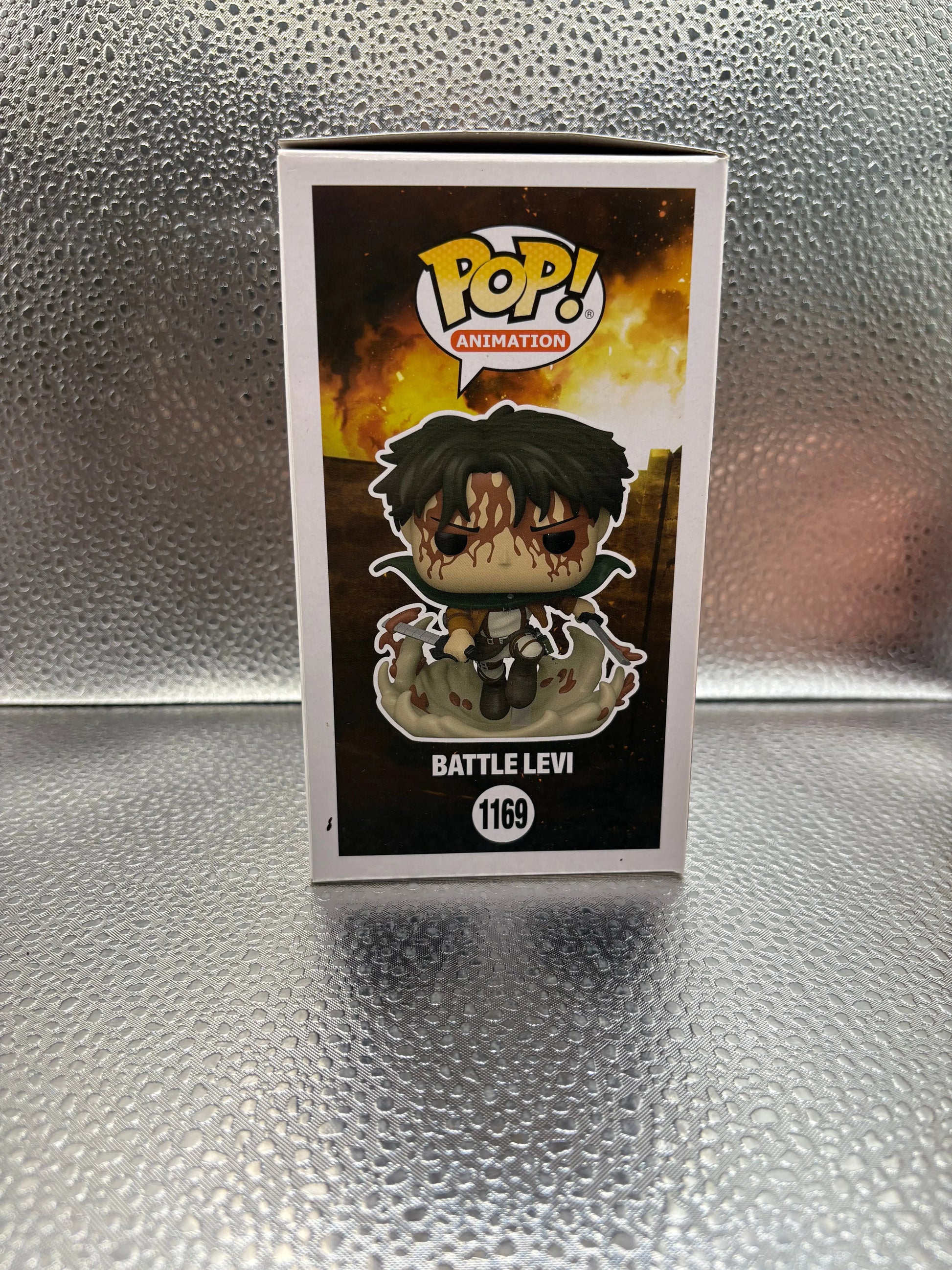 Funko pop Vinyl #1169 Attack On Titan Battle Levi FRENLY BRICKS - Open 7 Days