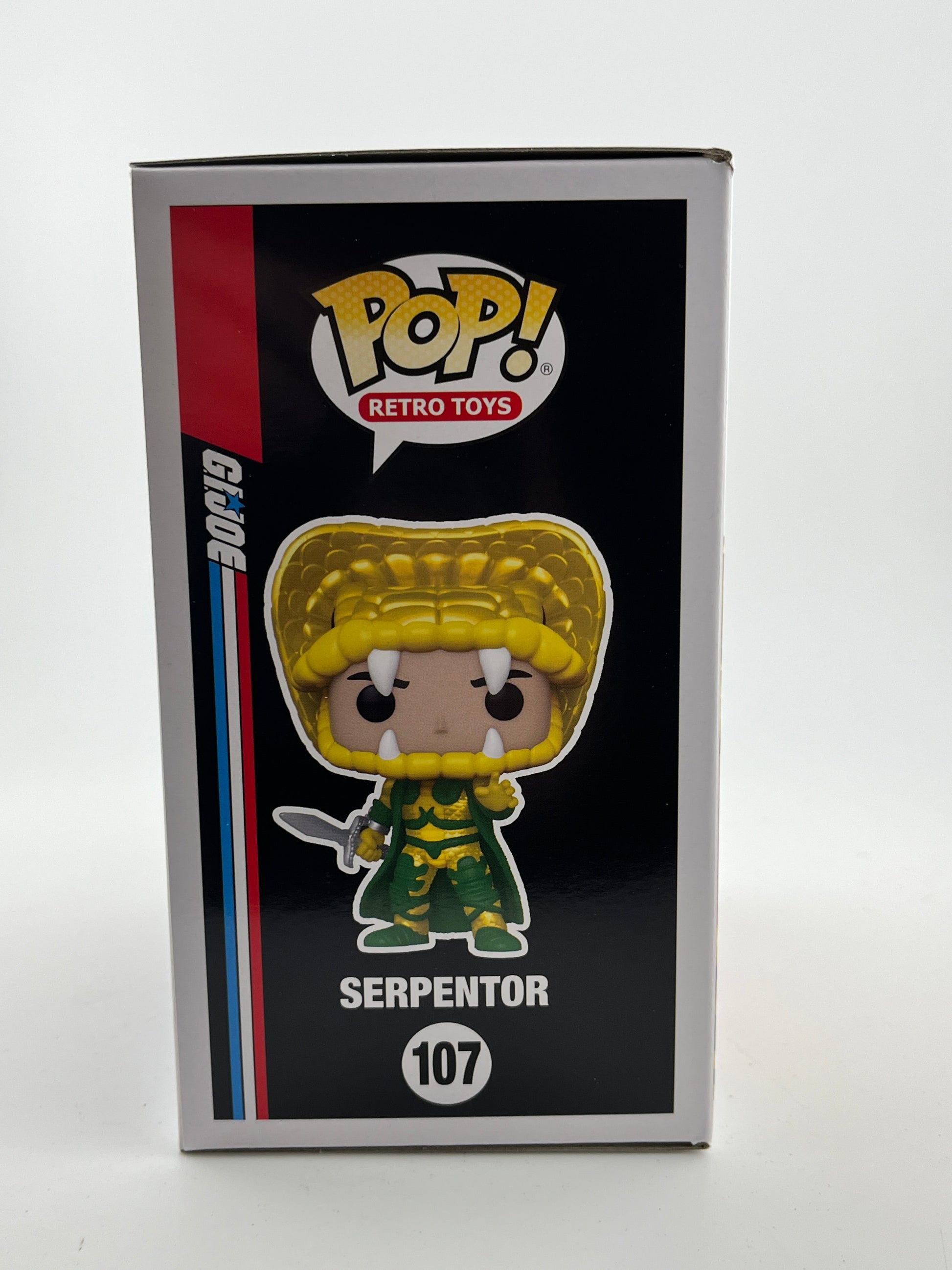 Funko POP! Retro Toys G.I.Joe - Serpentor #107 - 2022 Summer Limited Edition FRENLY BRICKS - Open 7 Days