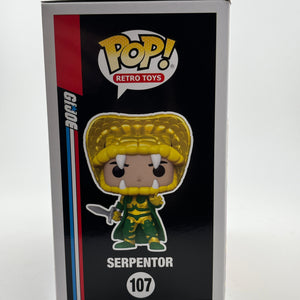 Funko POP! Retro Toys G.I.Joe - Serpentor #107 - 2022 Summer Limited Edition FRENLY BRICKS - Open 7 Days