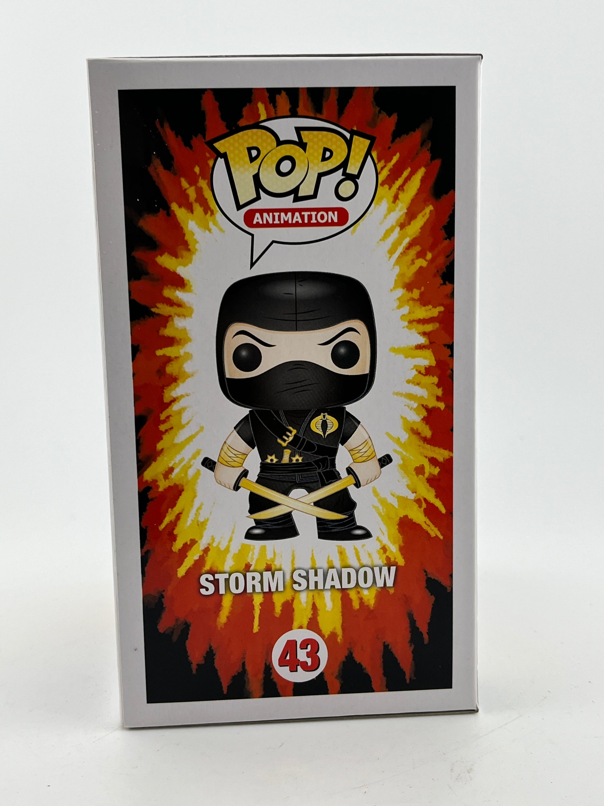 Funko POP! Animation G.I.Joe - Storm Shadow #43 - Vinyl Collectable FRENLY BRICKS - Open 7 Days