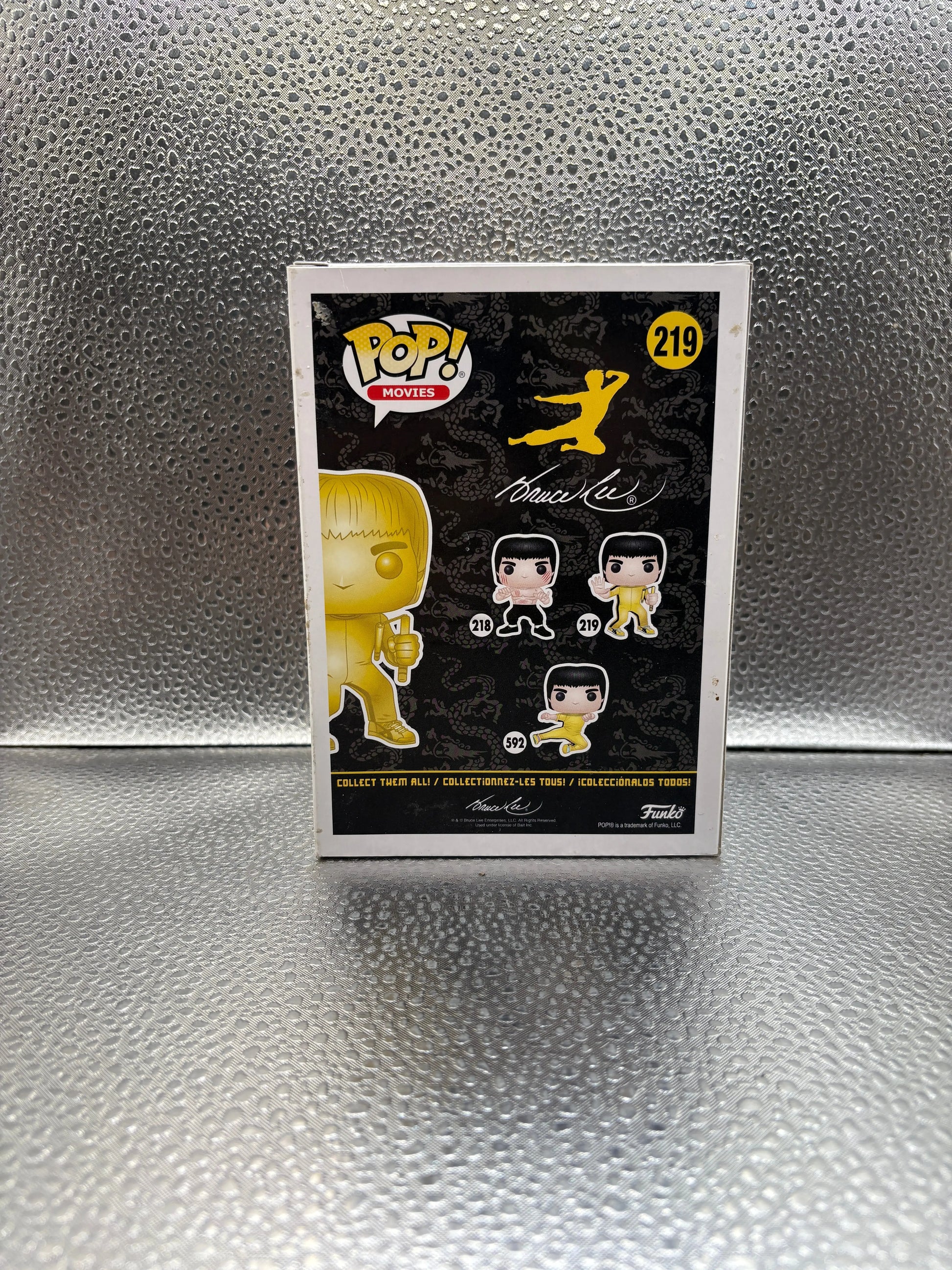 FUNKO Pop Vinyl Bruce Lee #219 FRENLY BRICKS - Open 7 Days