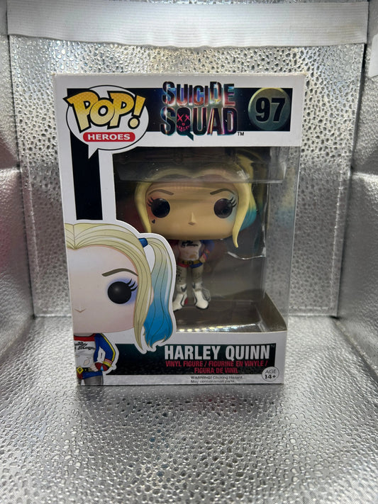 Funko Pop Vinyl #97 Suicide Squad Harley Quinn FRENLY BRICKS - Open 7 Days