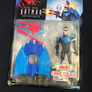 Kenner The New Batman Adventures Crime Solver Nightwing Figure 1997 Vintage FRENLY BRICKS - Open 7 Days