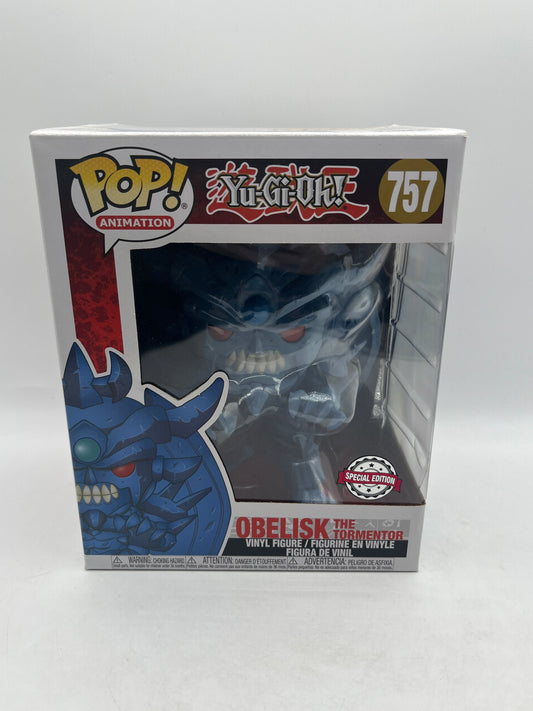 Funko Pop! Vinyl Super 6 in: Yu-Gi-Oh! - Obelisk the Tormentor (Super) #757 FRENLY BRICKS - Open 7 Days