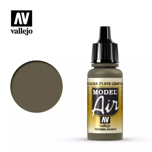 Vallejo Model Air 18ml - 71.016 USAF Olive Drab