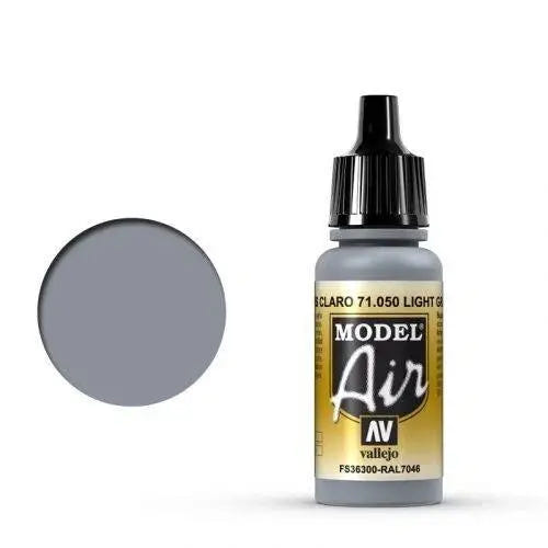 Vallejo Model Air 18ml - 71.050 Light Gray