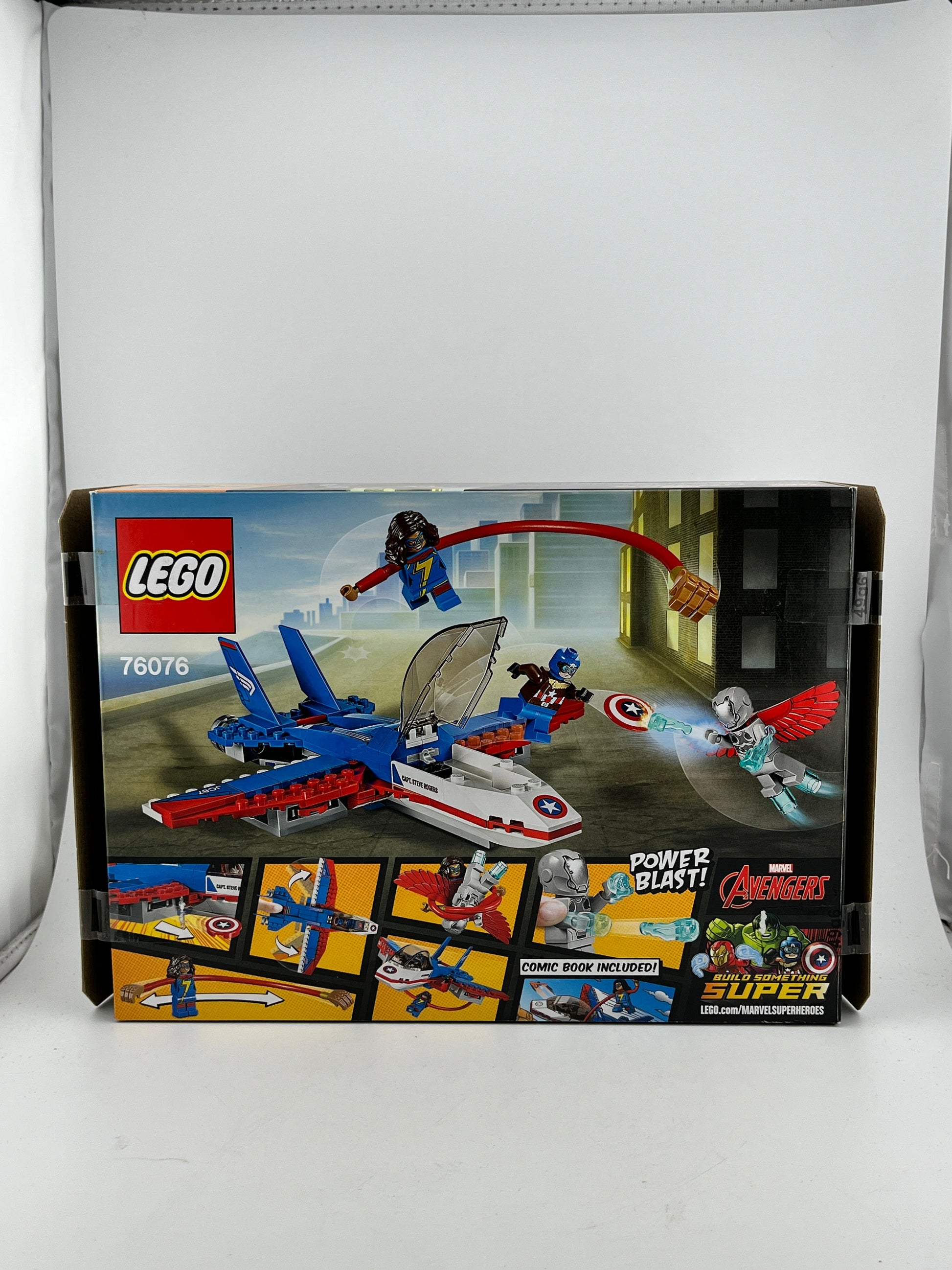 Lego Marvel Super Heroes - Captain Americas Jet Pursuit 76076 - Sealed FRENLY BRICKS - Open 7 Days