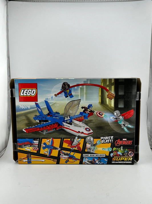 Lego Marvel Super Heroes - Captain Americas Jet Pursuit 76076 - Sealed FRENLY BRICKS - Open 7 Days