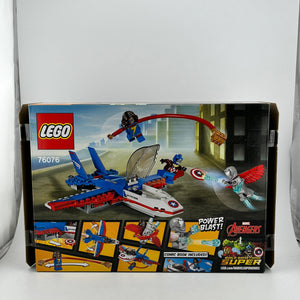 Lego Marvel Super Heroes - Captain Americas Jet Pursuit 76076 - Sealed FRENLY BRICKS - Open 7 Days