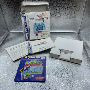 Final Fantasy Tactics Advance Nintendo BOX & MANUALS ONLY NO GAME INCLUDED FRENLY BRICKS - Open 7 Days