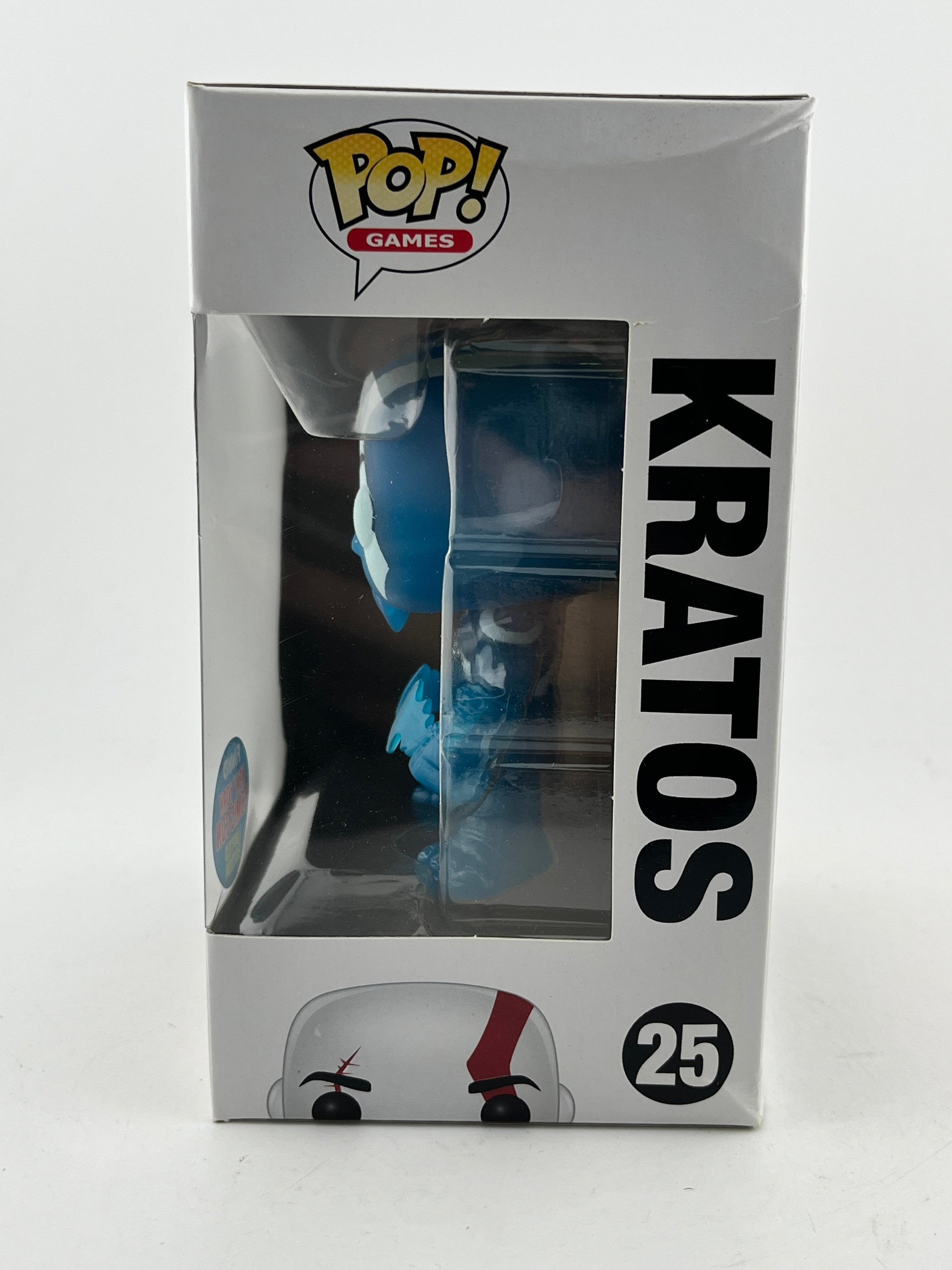Funko POP! Games God Of War - Kratos (Blue) #25 - New York Comic Con LE FRENLY BRICKS - Open 7 Days