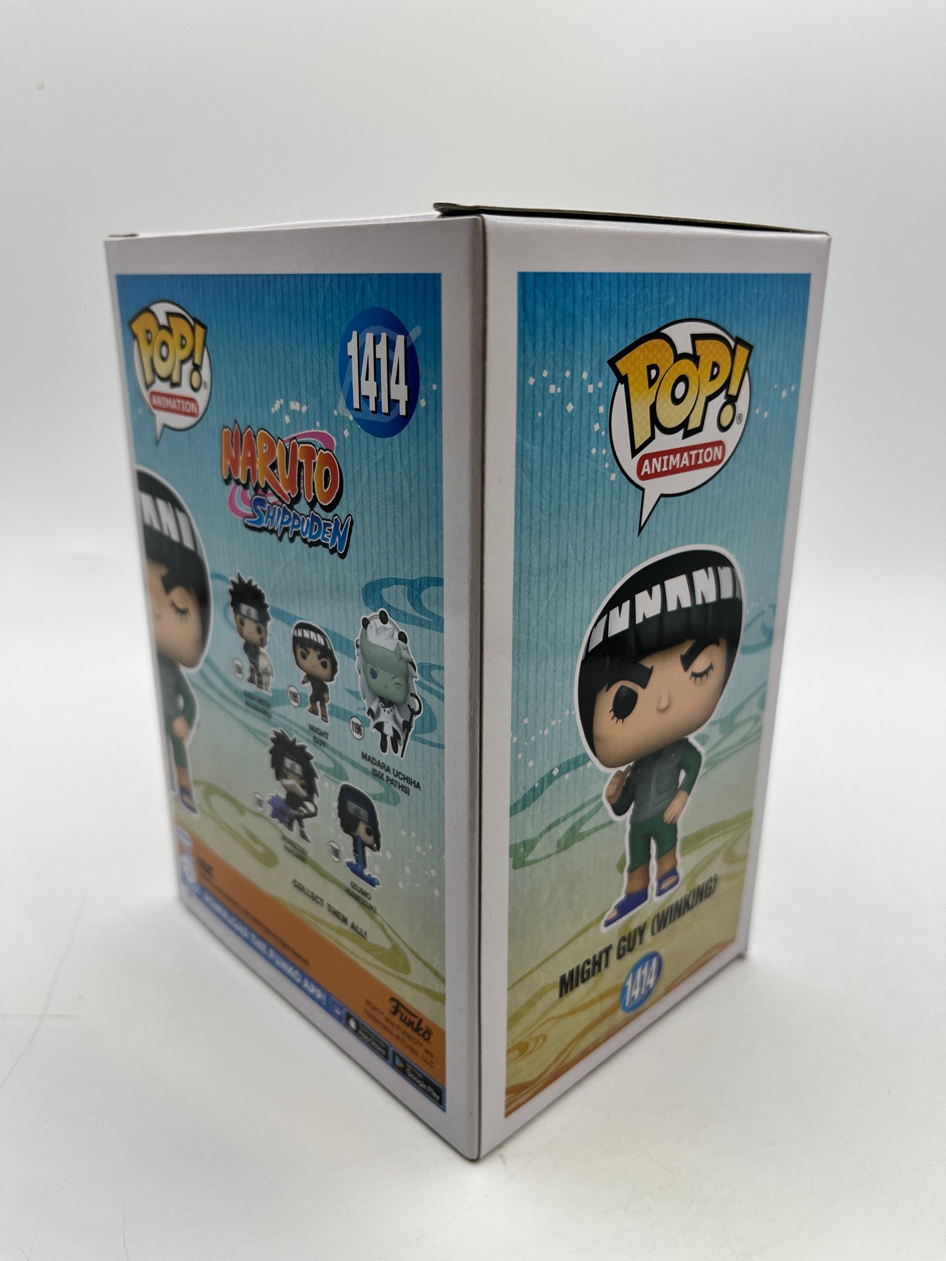 Funko POP! Animation Naruto Shippuden- Might Guy (Winking) #1414 - Vinyl Collectable FRENLY BRICKS - Open 7 Days